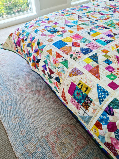 Red Sky at Night Quilt - A Scrappy Haven