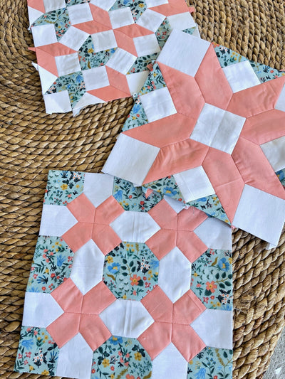 How to Trim English Paper Pieced (EPP) Quilt Blocks