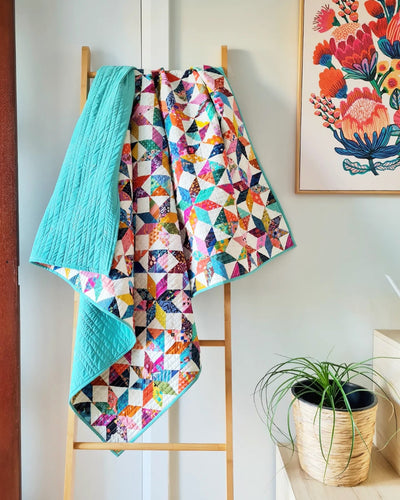 6 Inspiring 8 Point Star Quilts from One Pattern - Willoughby Quilt