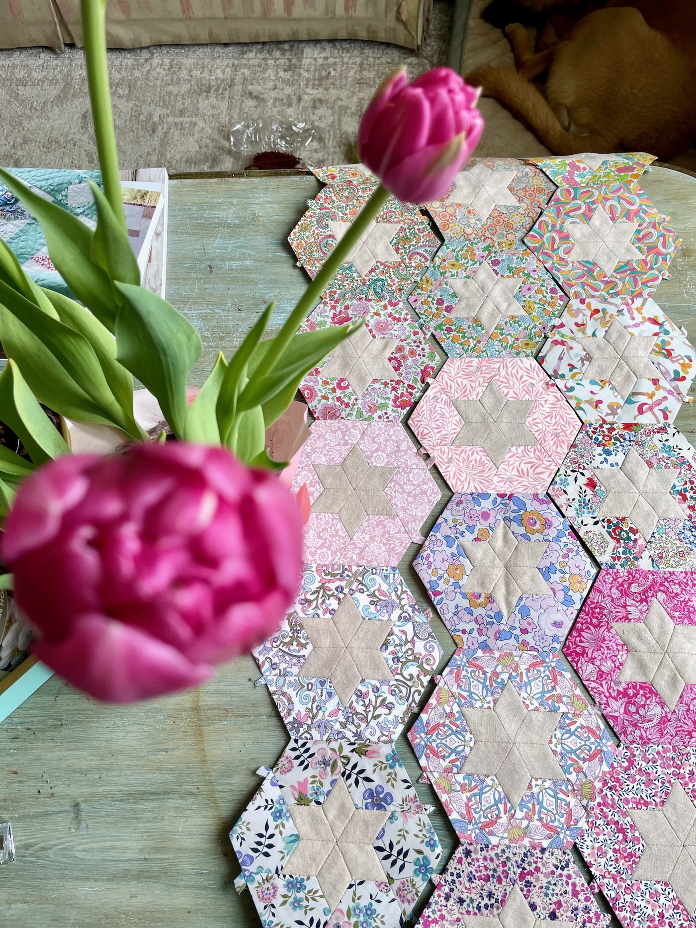 Lilly Pilly/Honeydew Quilt Paper Pieces