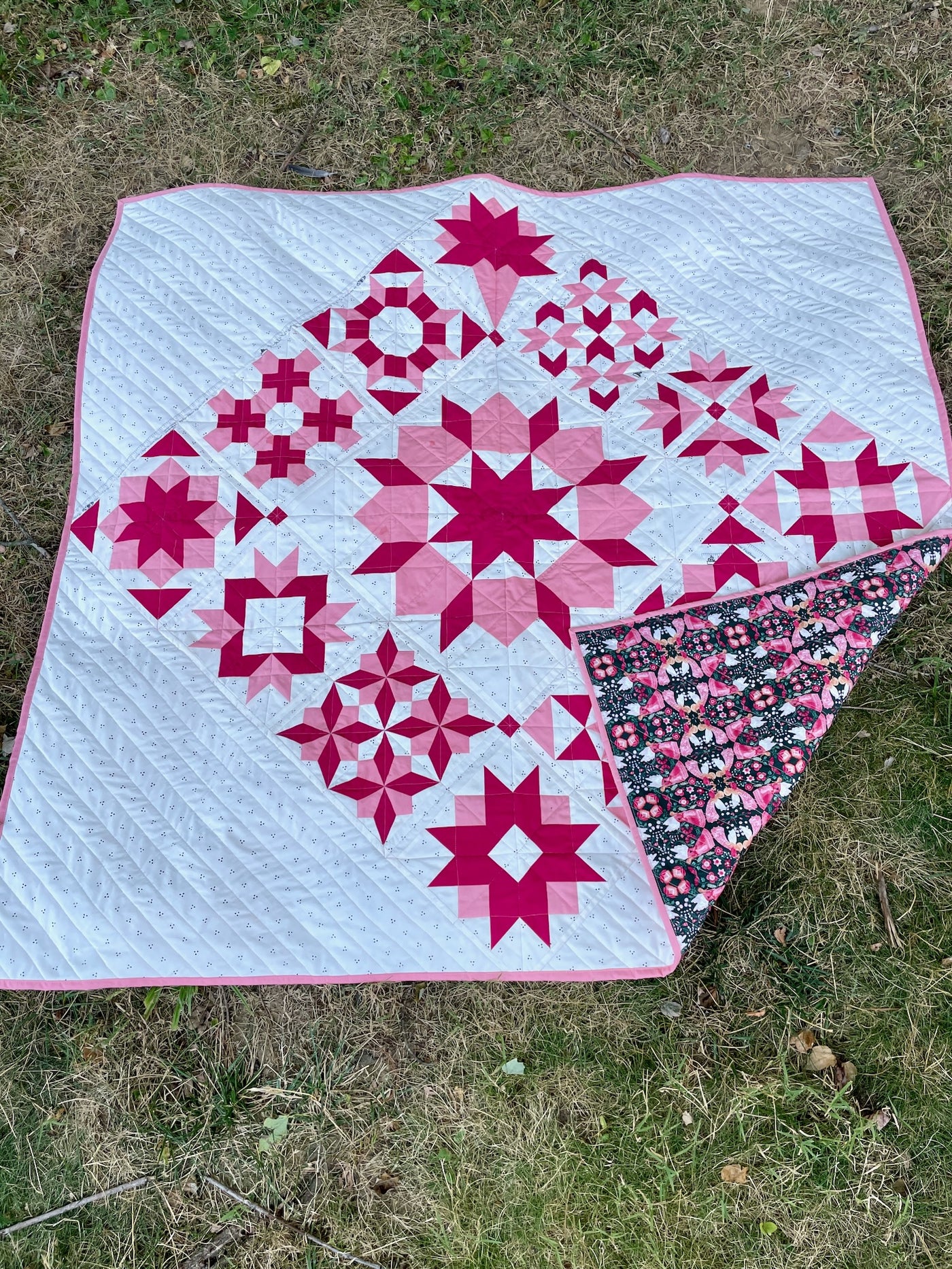 Red Sky at Night Quilt 3 in 1 Bundle