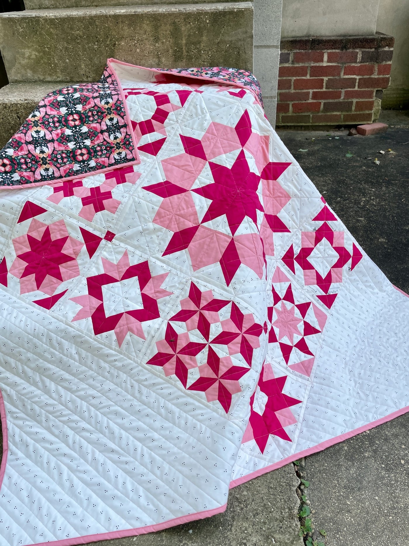 Red Sky at Night Quilt 3 in 1 Bundle